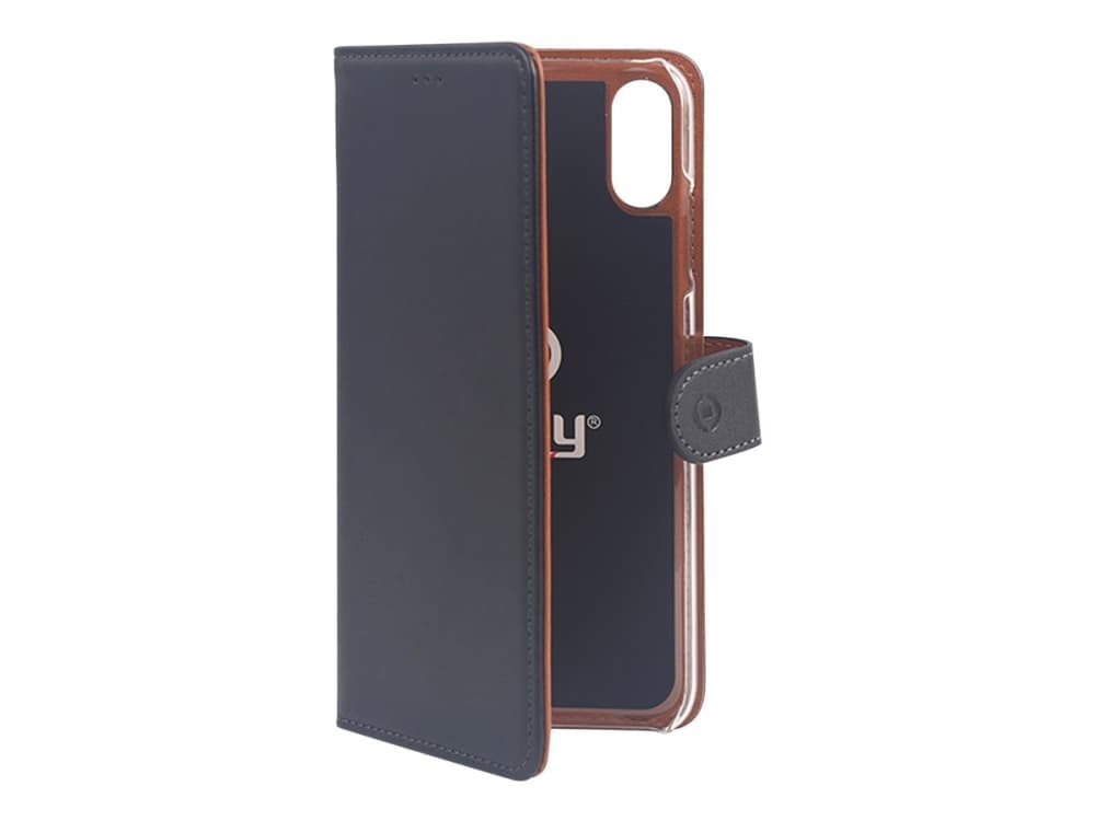 Celly WALLY999, Plånbok, Apple, iPhone XS Max, 16,5 cm (6.5"), Svart