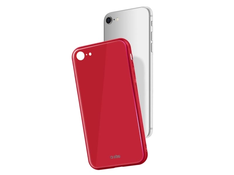SBS TECOVVITROIP7R, Etui, Apple, Apple iPhone 6 Apple iPhone 6s Apple iPhone 7 Apple iPhone 8, 11,9 cm (4.7"), Rød
