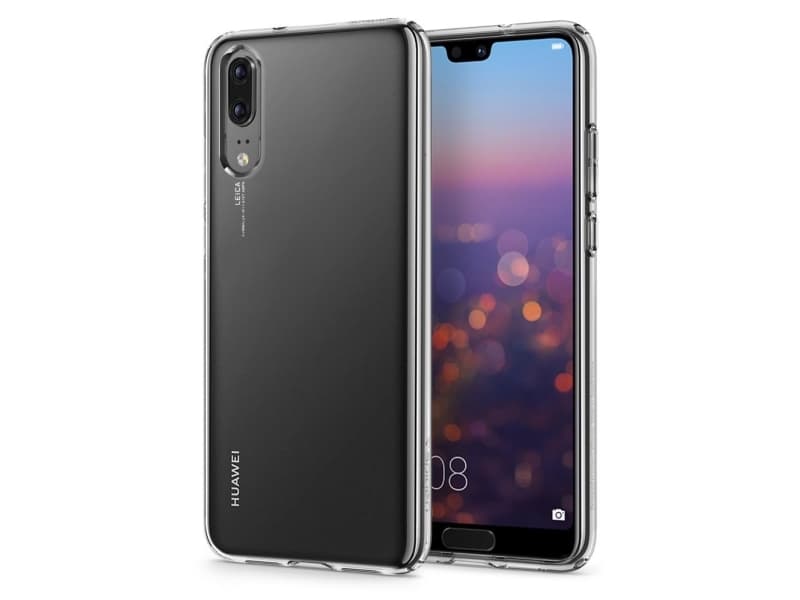 Spigen Liquid Crystal, Etui, Huawei, P20, Gjennomsiktig
