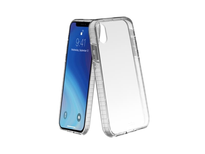SBS TECOVERSHOCKIP65T, Etui, Apple, iPhone XS Max, 16,5 cm (6.5"), Gjennomsiktig