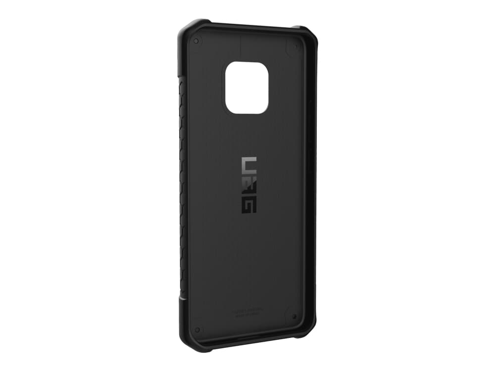 UAG Monarch Series - Baksidedeksel for mobiltelefon - teksturlær, legeringsmetall - svart - for Huawei Mate 20 Pro