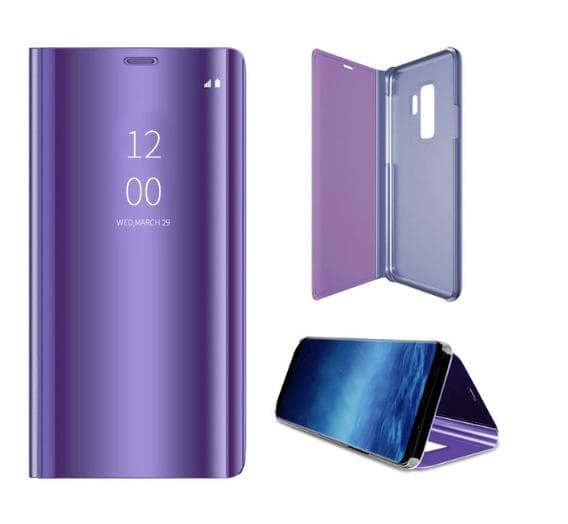 flipfodral för samsung note 10 svart Lila