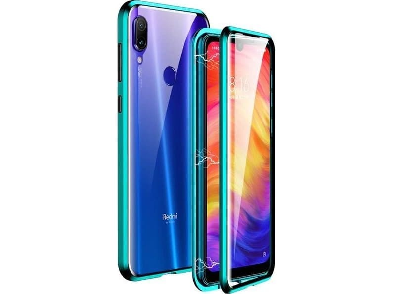 Dr. Fit Magnetic glass case Dr.Fit double-sided for Xiaomi Redmi Note 7 Green universal