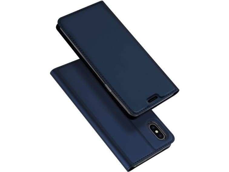 Dux Ducis Skin Leather Iphone XS MAX navy blue