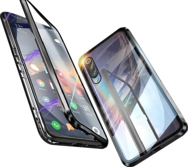 Dr. Fit Magnetic glass case Dr.Fit double-sided for Xiaomi Mi 9 Black universal