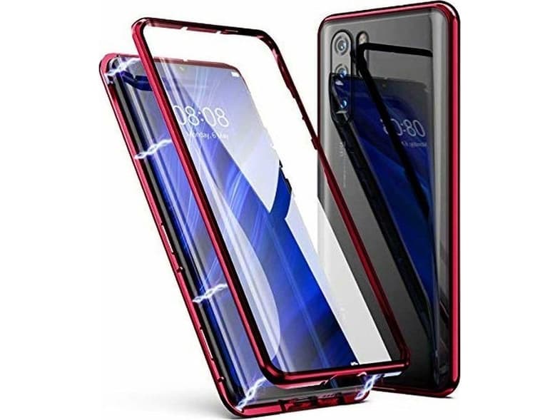 Dr. Fit Magnetic glass case Dr. Double fit Huawei P30 Pro Red universal