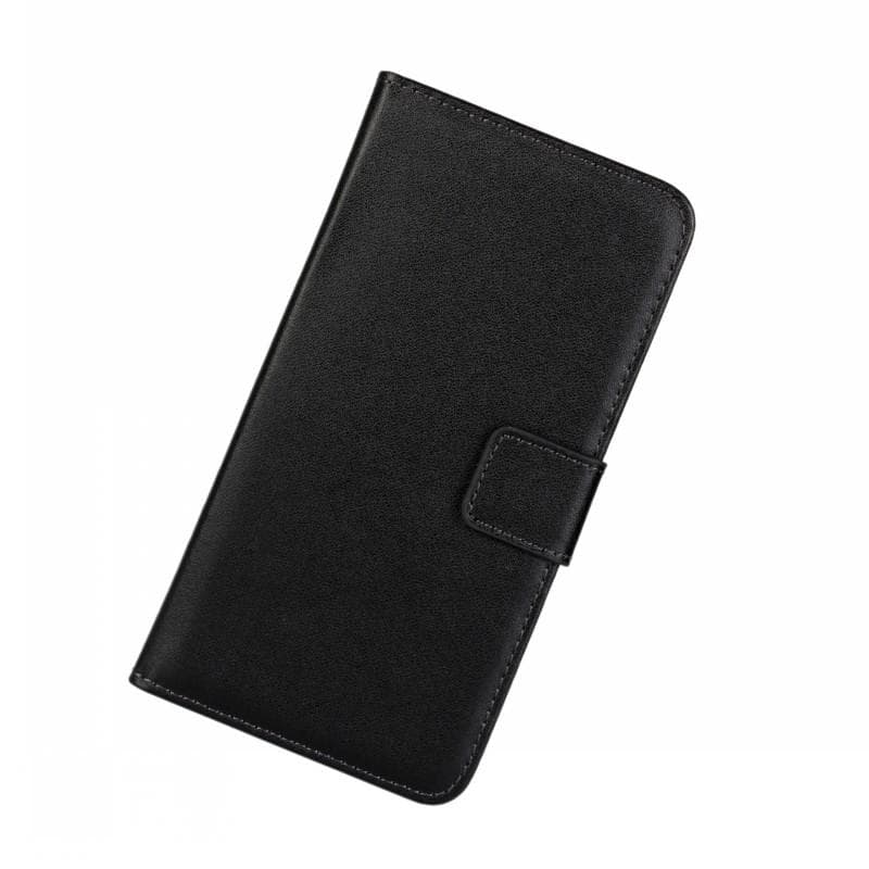 Huawei P40 Lite, wallet cover, ægte Læder, Taske/Pung