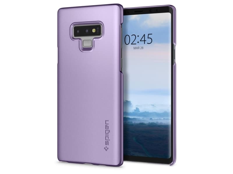 Spigen Thin Fit, Omslag, Samsung, Galaxy Note 9, 16,3 cm (6.4"), lavendel