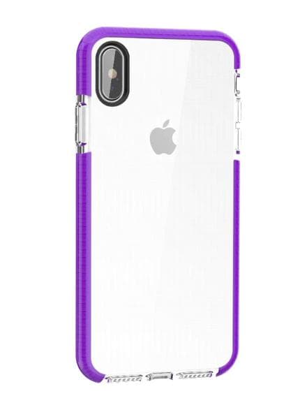 Hög genomskinlighet TPU + D30 fodral för iPhone Xs max