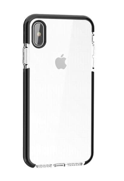 Hög genomskinlighet TPU + D30 fodral för iPhone Xs max