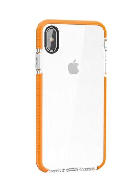 Hög genomskinlighet TPU + D30 fodral för iPhone Xs max