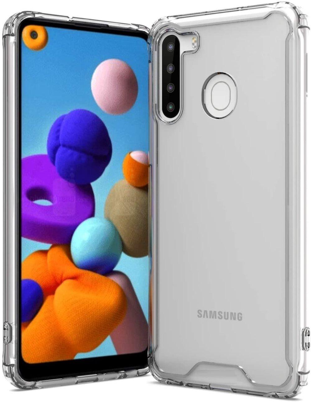 Samsung Galaxy A21 skal Akryl/TPU Transparent