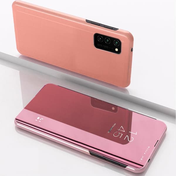 Huawei P40 - Smart Clear View Fodral - Rosa