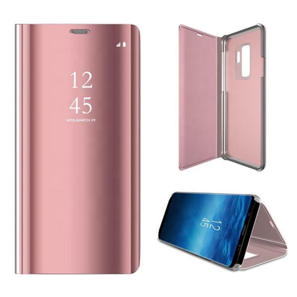 Huawei P40 - Smart Clear View Fodral - Rosa