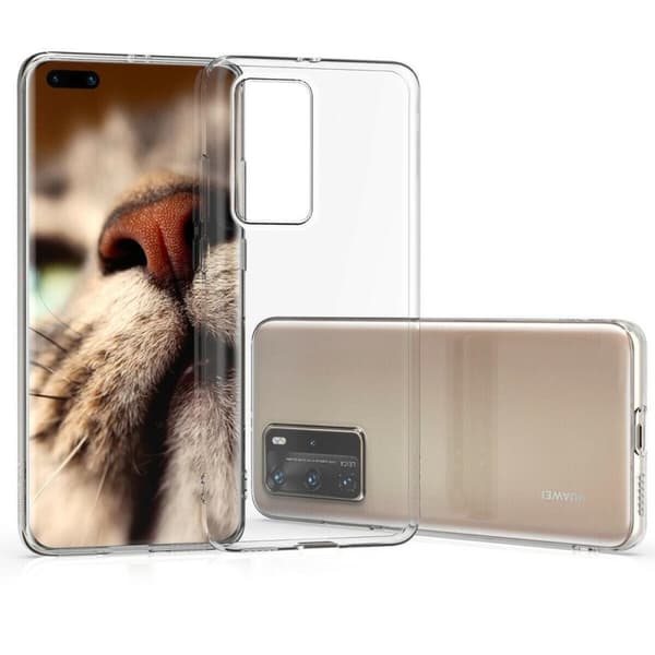 Huawei P40 Pro - 3MK Clear TPU Mjuk Skal - Transparent