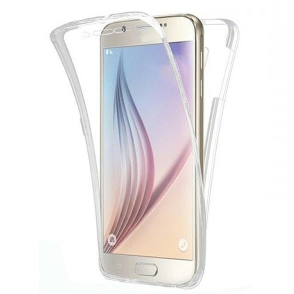 Samsung Galaxy S7 Edge - 360 Full Body Transparent Gel Skal