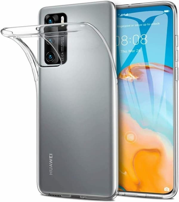 Huawei P40 - Transparent 1,8 mm Slim Skal