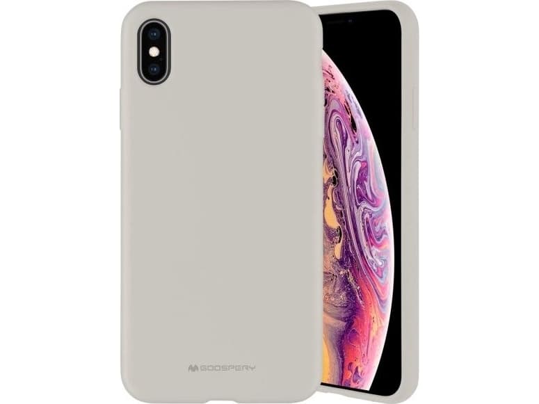 Mercury Silicone iPhone 11 Max beige/stone
