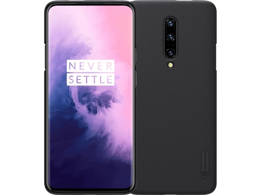Nillkin Nillkin Frosted Shield OnePlus 7 Pro-deksel - Svart universal