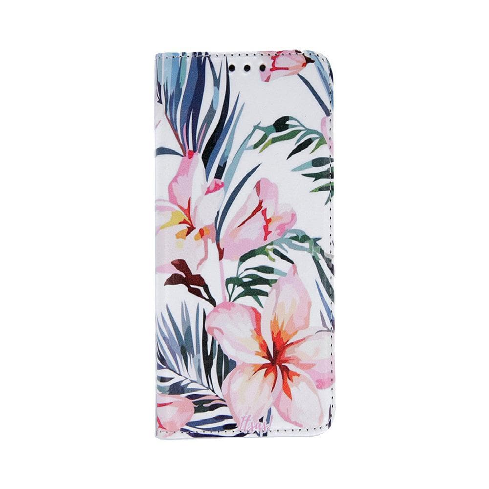 Huawei P40 Lite E - Smart Trendy Mobilplånbok -  Blossom