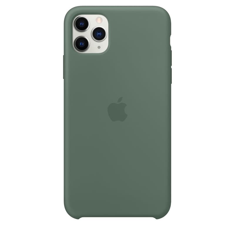 Apple Silicone Case for iPhone 11 Pro Max, Pine Green