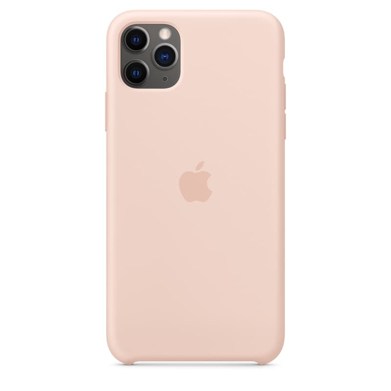 Apple Silicone Case for iPhone 11 Pro, Pink Sand