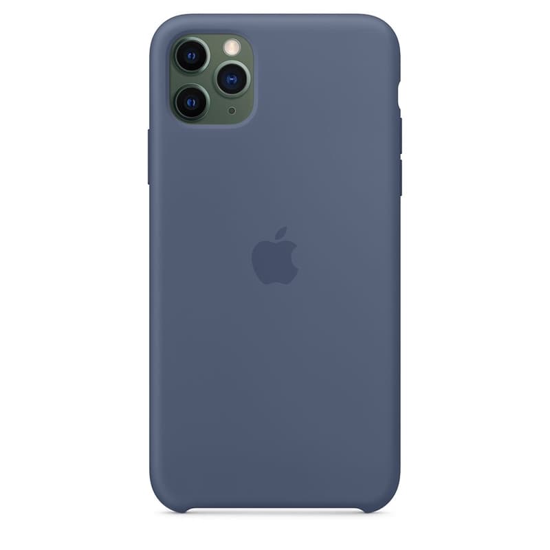 Apple Silicone Case for iPhone 11 Pro Max, Alaskan Blue