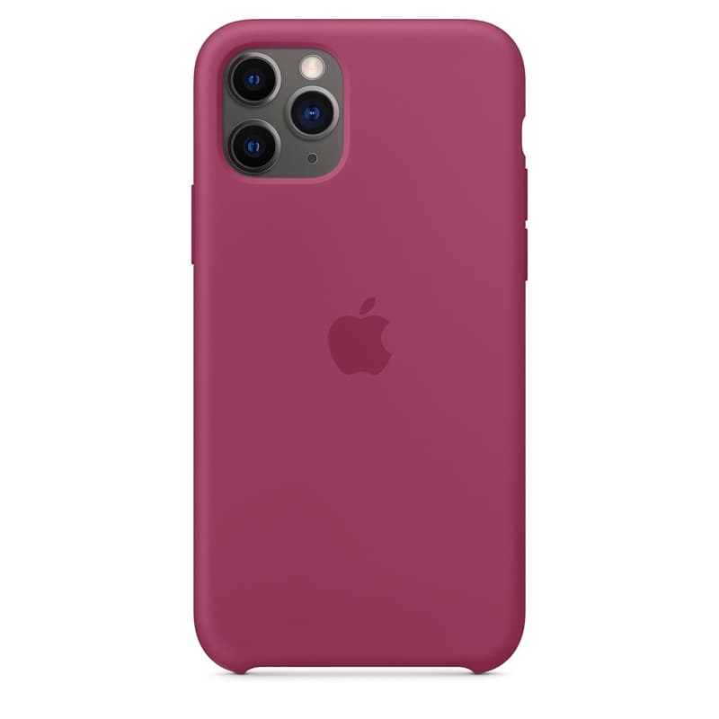 Apple Silicone Case for iPhone 11 Pro, Pomegranate