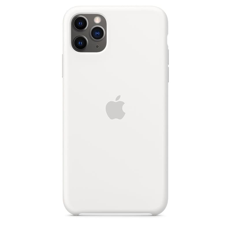 Apple Silicone Case for iPhone 11 Pro, White