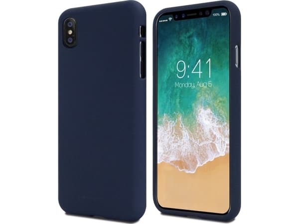 Mercury Mjuk keps för Xiaomi Redmi 7 marinblå