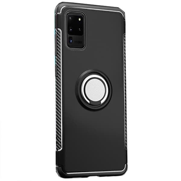 Samsung Galaxy S20 Ultra - Exklusivt Skyddsskal med Ringhållare