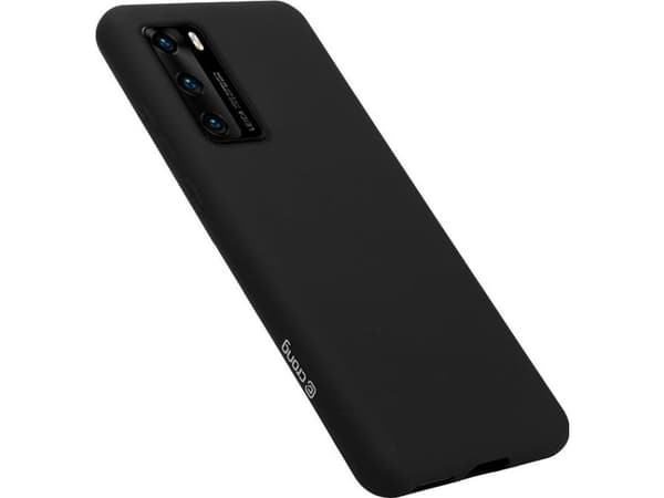 Crong Crong Color Cover baksidesskal för Huawei P40 (svart)
