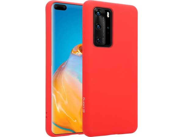 Crong Color Cover - Huawei P40 Pro Case (punainen)