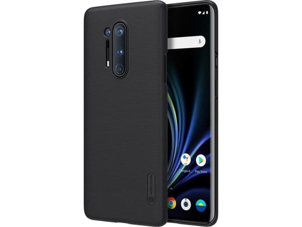 Nillkin Super Frosted Shield för OnePlus 8 Pro sort (OP8P-97336)