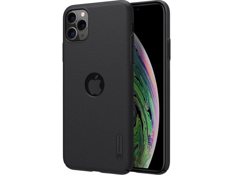 Nillkin Super Frosted Shield, Suojus, Apple, iPhone 11 Pro Max, 16,5 cm (6.5"), Musta