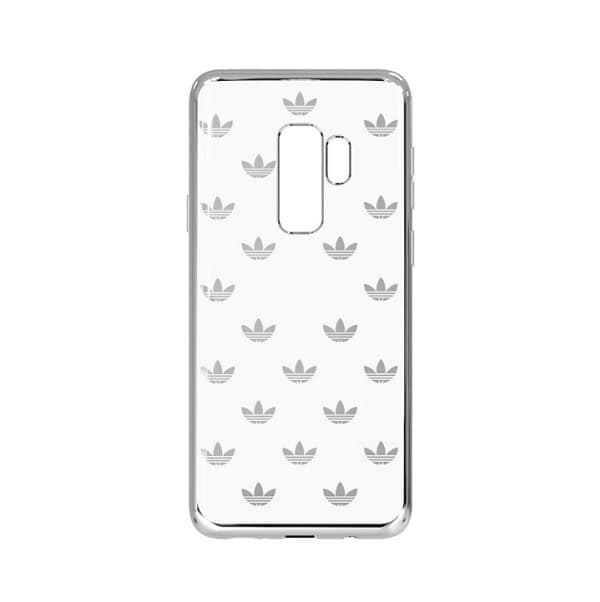 Adidas 30226, Etui, Samsung, Galaxy S9+, 15,8 cm (6.2"), Sølv, Gjennomsiktig