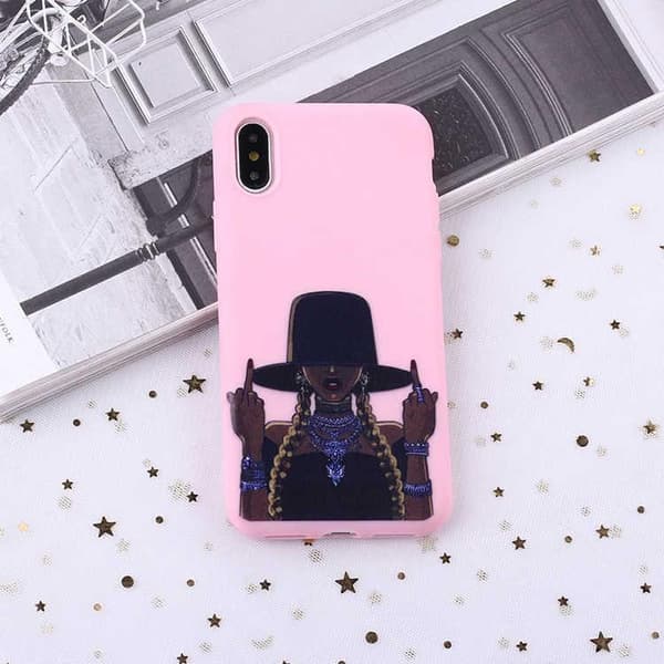 F-you pige fletninger hat premium kvalitet taske iPhone11 Pro