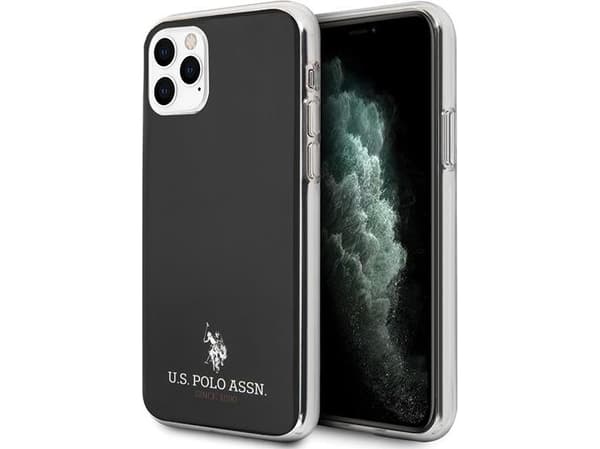 Declas Us Polo Assn US Polo US Polo USHCN65TPUBK iPhone 11 Pro Max musta/musta kiiltävä (USHCN65TPUBK)