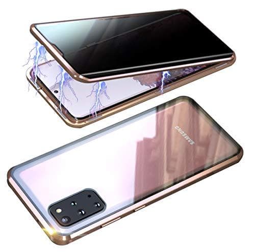 magnet fodral för samsung S20ultra guld