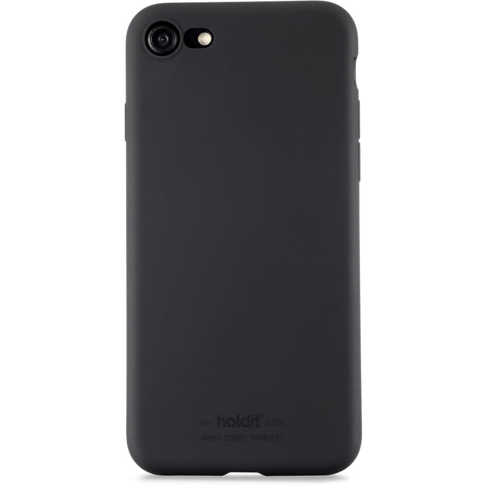 Holdit Mobilskal iPhone 7/8/SE Silikon Svart