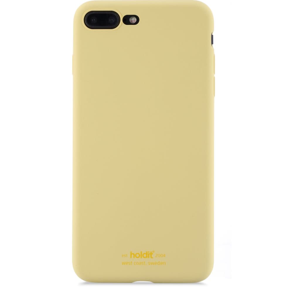 Holdit Mobilskal iPhone 7 Plus/8 Plus Silikon Yellow