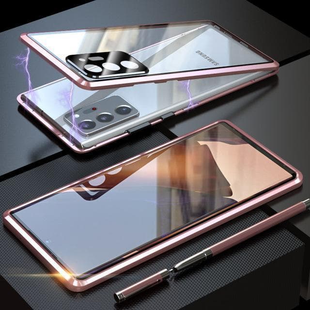 Megneto fodral för Samsung Note 20 blå