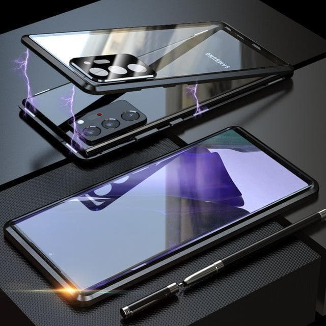 Megneto fodral för Samsung Note 20 blå