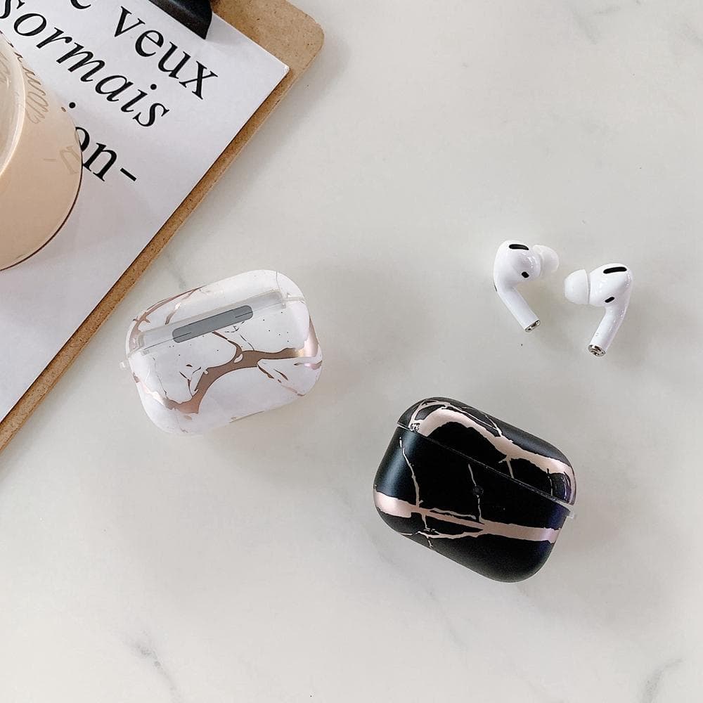 Airpods Pro -kuori on ylellistä marmorikuviota