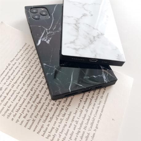 iPhone 11 Pro Max Stilfuld Marble Shell Square