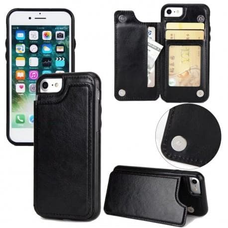 iPhone SE (2020) Shockproof Cover Cover holder 4-POCKET Flippr®