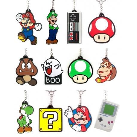 Nintendo nøgleringe