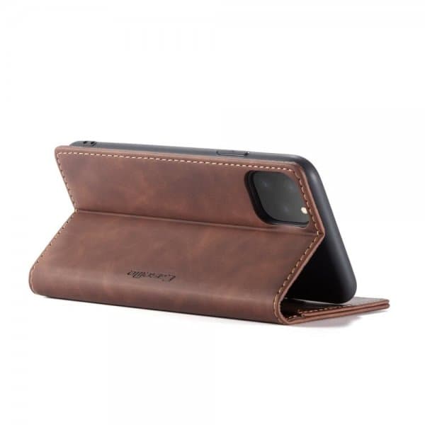 CaseMe walletcase iPhone 11 - Coffe