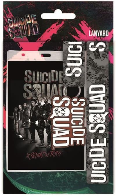 Suicide Squad Lanyard With ID/Name Tag