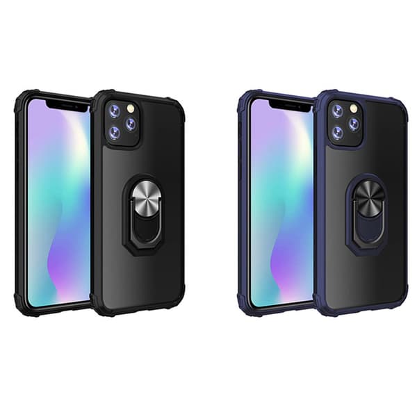 Stilsäkert Skyddsskal med Ringhållare - iPhone 11